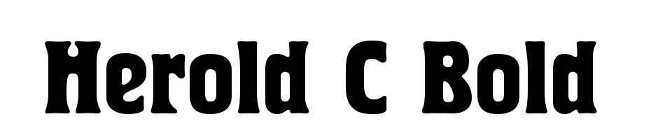 Herold C Bold cкачати шрифт безкоштовно